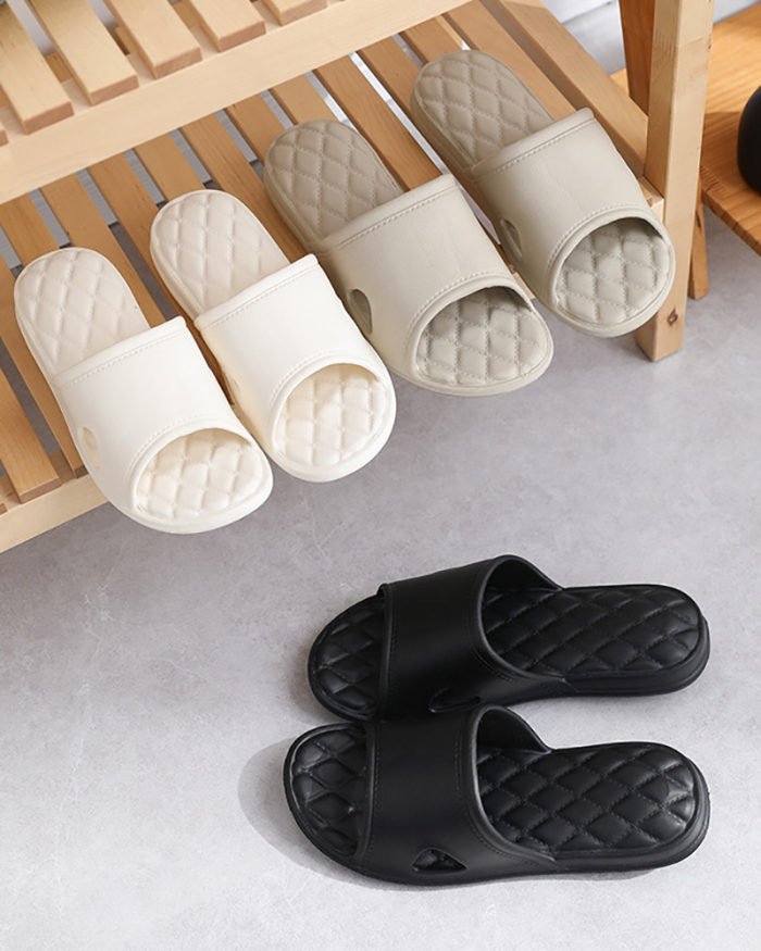 Thickened Sandals Slippers Thick Bottom Soft Bottom Bath Bathroom Slippers Antibacterial Deodorant Couple Home Slippers 35-44