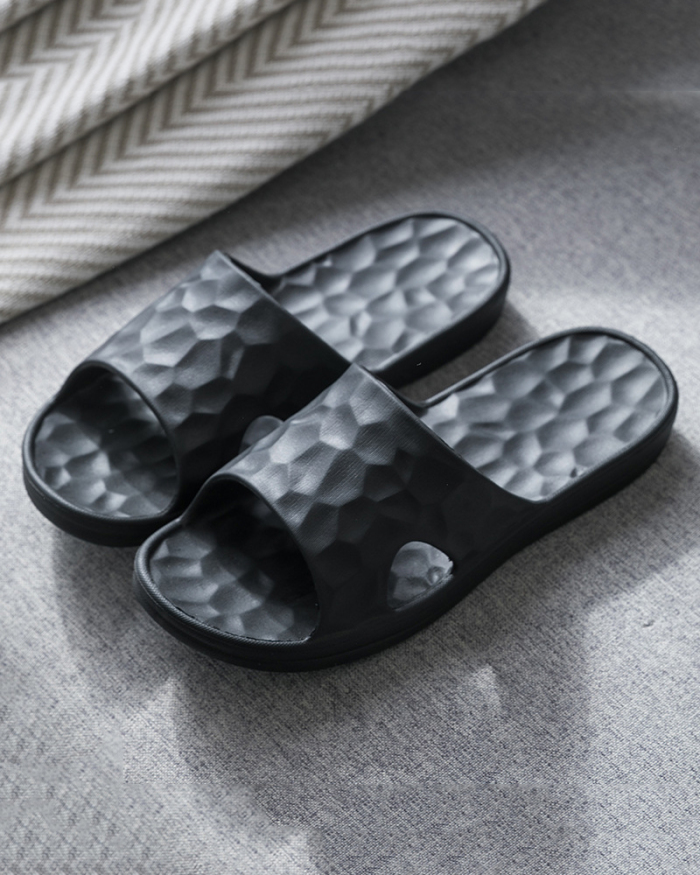 Bathroom Slippers Soft Household Summer Thickened Home Bathing Four Seasons Couples Sandals Slippers 35-44
