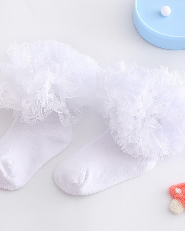 Fashion Baby Girl Ruffle Socks