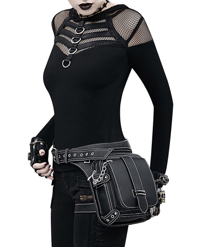 PU Waist Fashion Leg Bag