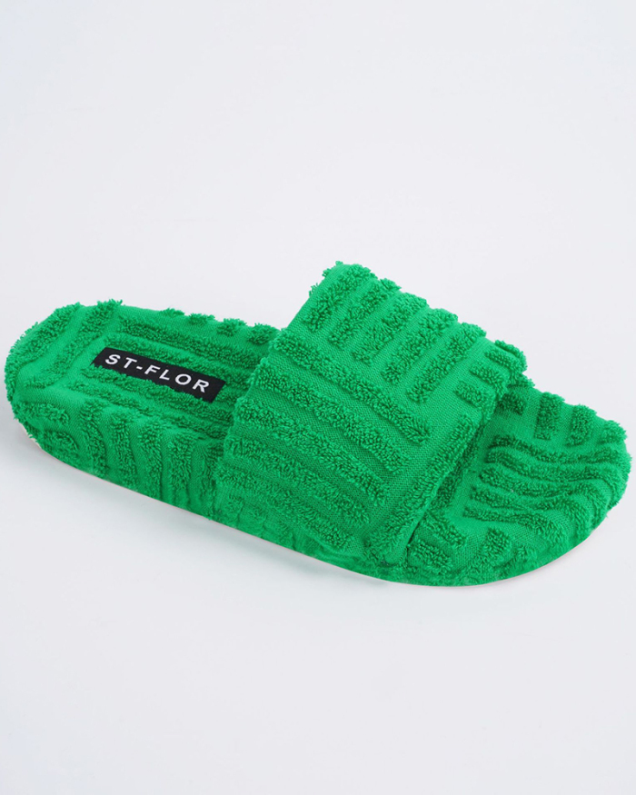 Women Fashion Causal Solid Color Warm Slipper 