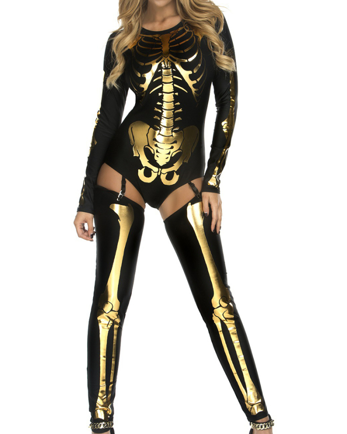 Sexy Witch Queen Halloween Cosplay Party Jumpsuit