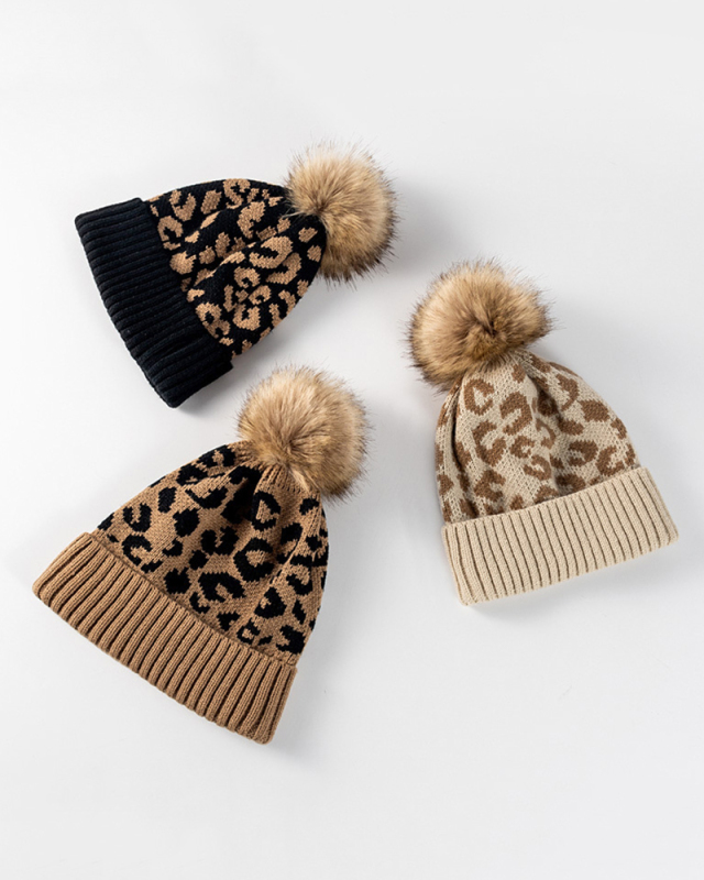Women Fashion Winter Warm Thicken Hats Black Khaki Beige
