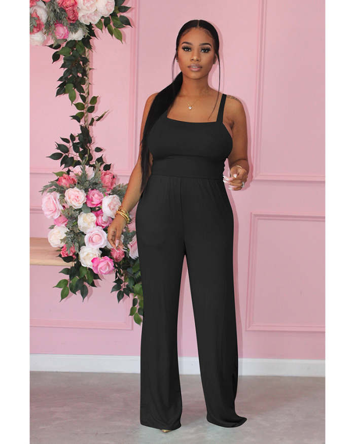 Summer Spring Style Women Loose Jumpsuit S-XXL