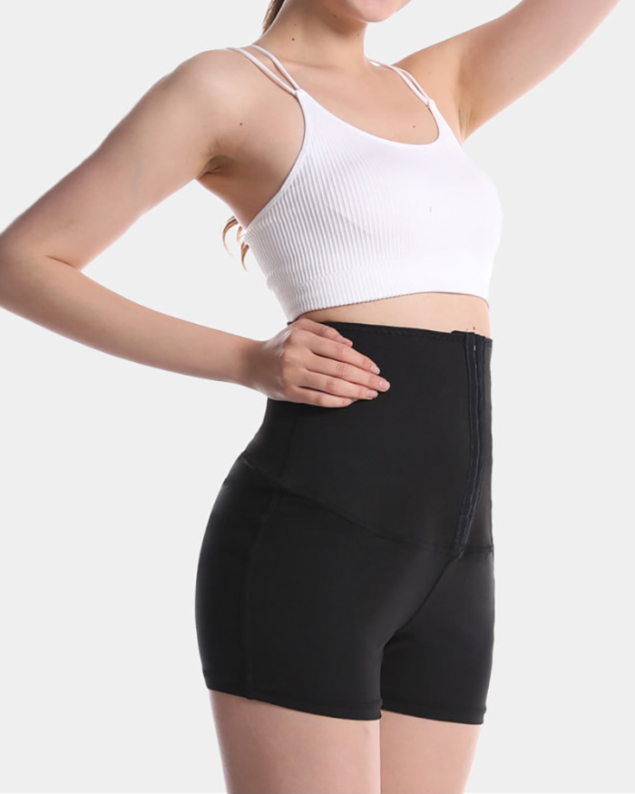 Women's Fashion Sports Abdominal Shorts High Waist Warm Waist Training Body Shaper Pants XS-3XL