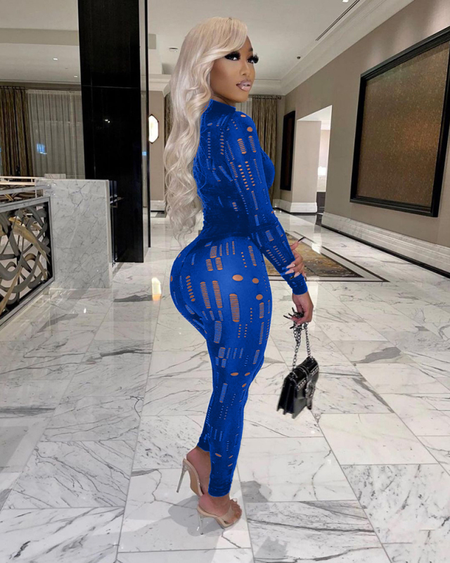 Solid Color Long Sleeve Women Autumn Two Piece Pant Set S-XXL