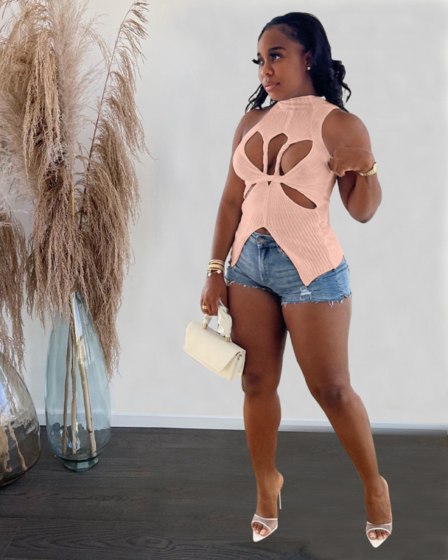 Sleeveless Women Summer Tops S-XL