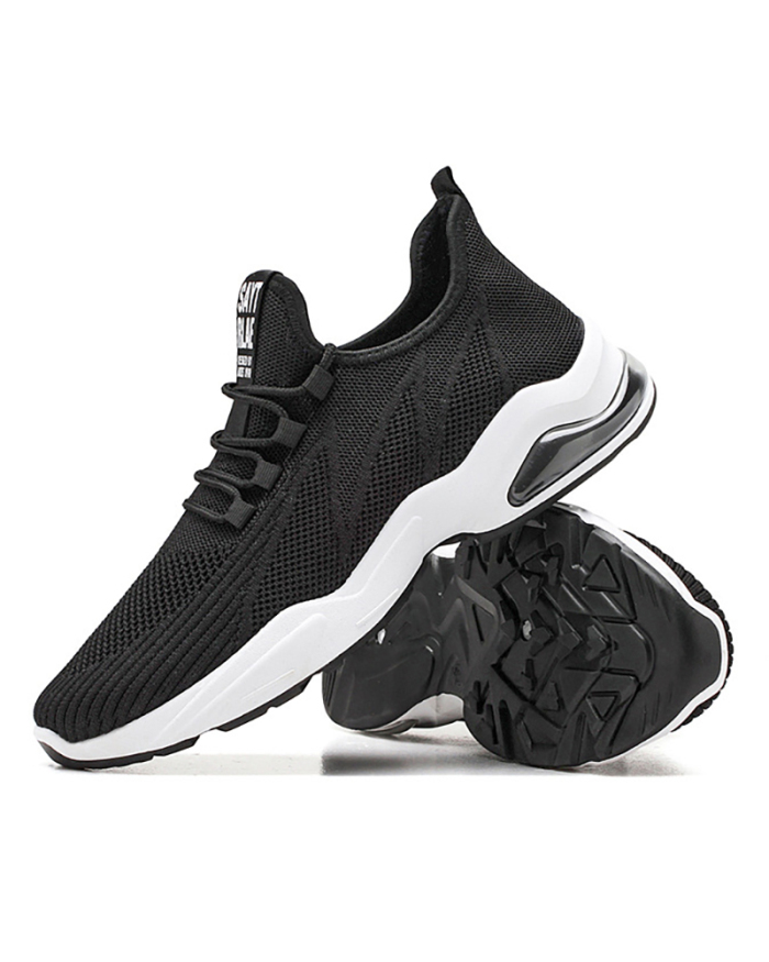 Sneakers Men's New Trendy Shoes Soft Sole Running Shoes Woven Air Cushion  SPORT SNEAKERS 39-44