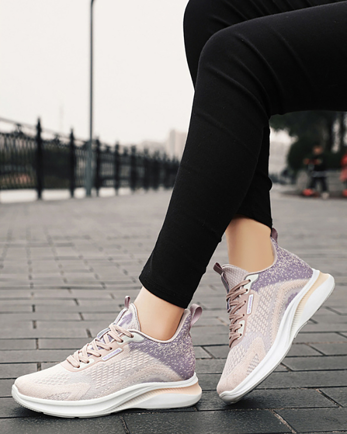 Shoes New Women Fashion Shoes Running Shoes Breathable Soft Sole  SPORT SNEAKERS 36-44