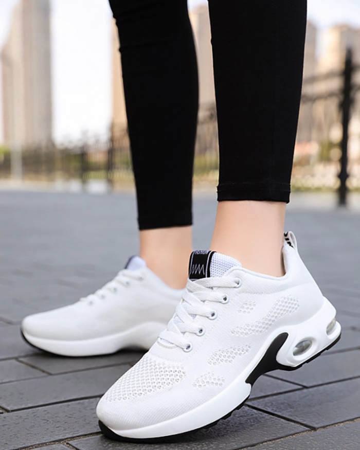 Shoes Women's New Air Cushion Shoes Fashion Trend Outer Women's Shoes Soft Sole Breathable SPORT SNEAKERS 36-41