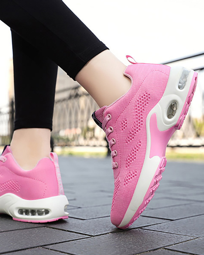 Shoes Women's New Air Cushion Shoes Fashion Trend Outer Women's Shoes Soft Sole Breathable SPORT SNEAKERS 36-41