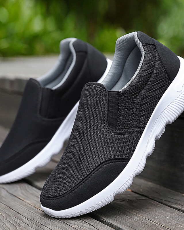 Men Soft Sole Casual Sports Soft Single Shoes Middle-aged Walking SPORT SNEAKERS 39-44