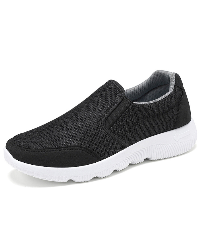 Men Soft Sole Casual Sports Soft Single Shoes Middle-aged Walking SPORT SNEAKERS 39-44