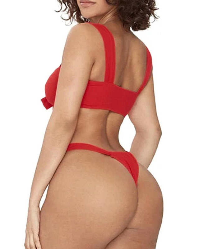 Red Women New Hot Wholesale Bikini Swimwear S-L