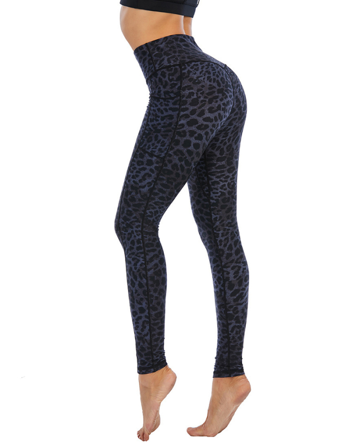 New Yoga Wear High Waist Yoga Bottoms Fitness Women Sports Tight Yoga Pants S-XXL