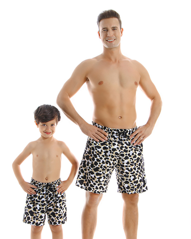 Dad&Son Printed Swim Beach Short Summer Short