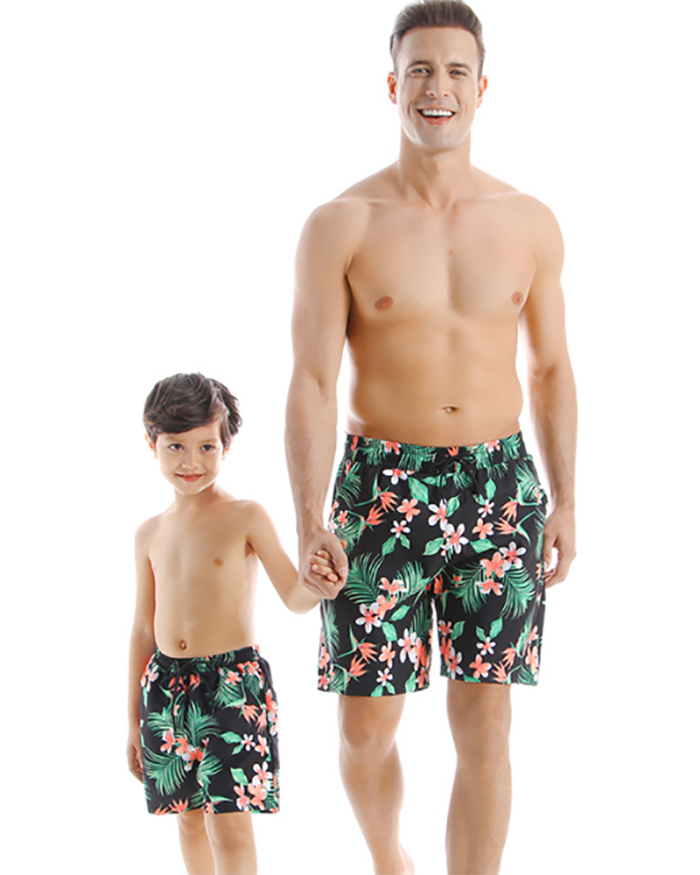 Dad&Son Printed Swim Beach Short Summer Short