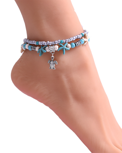 New Arrival Beach Double Anklet