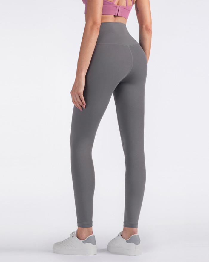 Elastic Women Nylon Sport Yoga Pant Butt Lift Capris Squat Proof Athleisure Impact Pencil Pants Elegant Calf Legging