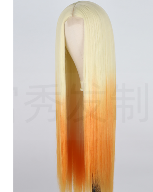 Women Middle Part synthetic Lace Wig