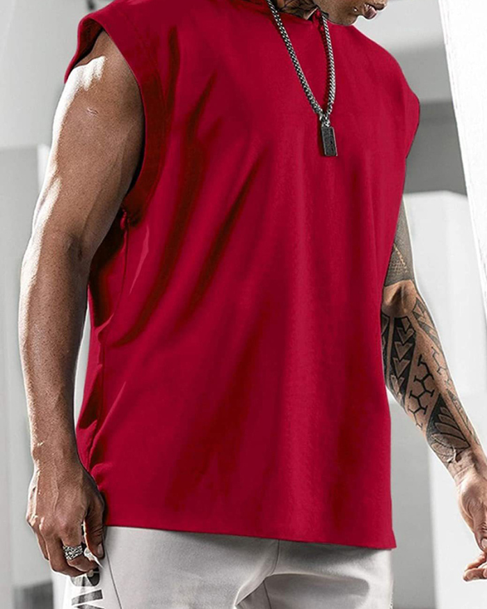 Loose Style Popular Mens Breathable Sporty Gym Vest M-3XL