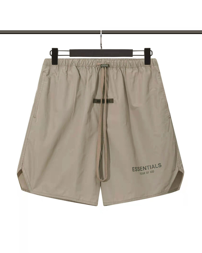 Hot Style Reflective LOGO Men's Shorts Khaki Black Green S-XL