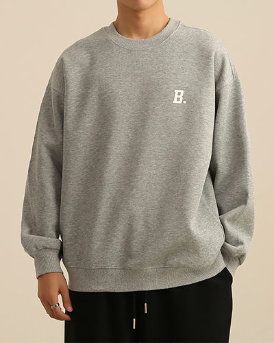 Men's New Trendy Printed Autumn Long Sleeve Crew Neck Sweatshirt
