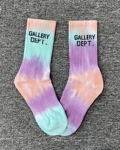Fashion Printed Tie Dye Socks