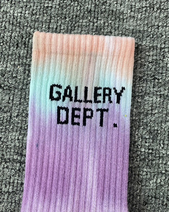 Fashion Printed Tie Dye Socks