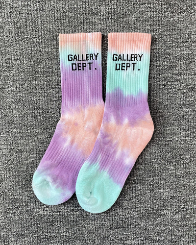 Fashion Printed Tie Dye Socks
