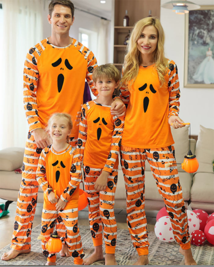 Halloween Pajamas Matching Family Pajamas Carnival Party Family Sleepwear