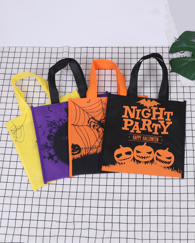Wholesale Halloween Tote Bag Gift Non Woven Bag Candy Bag 23*23cm