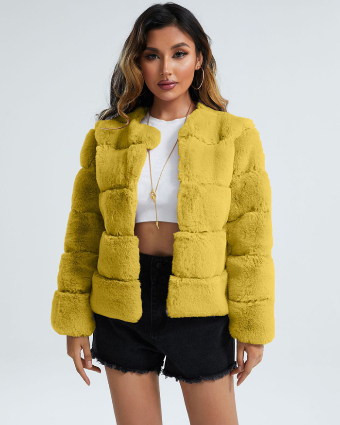 Fur Wholesale Women Winter Fashion Coat