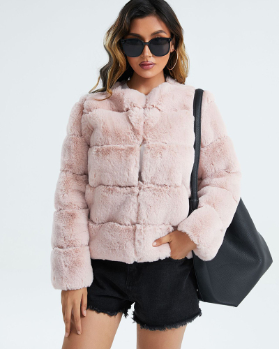 Fur Wholesale Women Winter Fashion Coat
