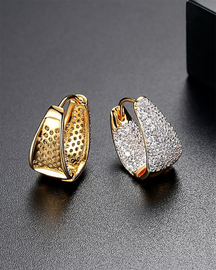 18k Fashion Gold-Plated Earrings