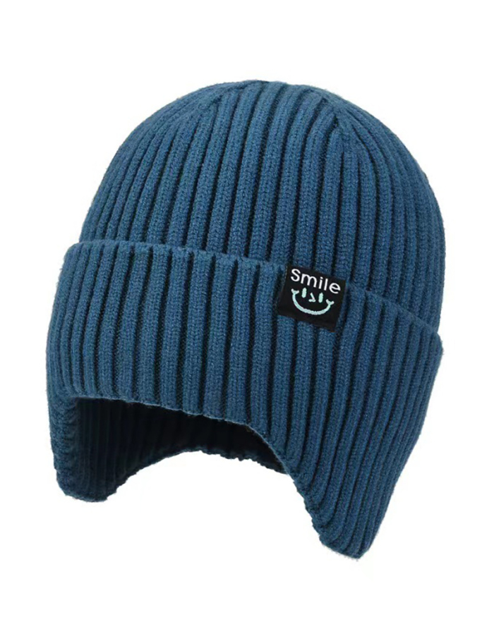 Autumn Winter Hat Thickened Warm Wool Hats Outdoor Men And Women Cotton Hat Winter Cold Hat Knitted Hat