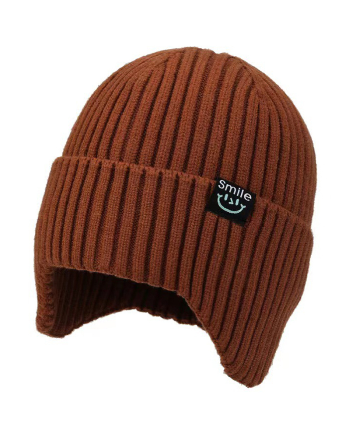 Autumn Winter Hat Thickened Warm Wool Hats Outdoor Men And Women Cotton Hat Winter Cold Hat Knitted Hat