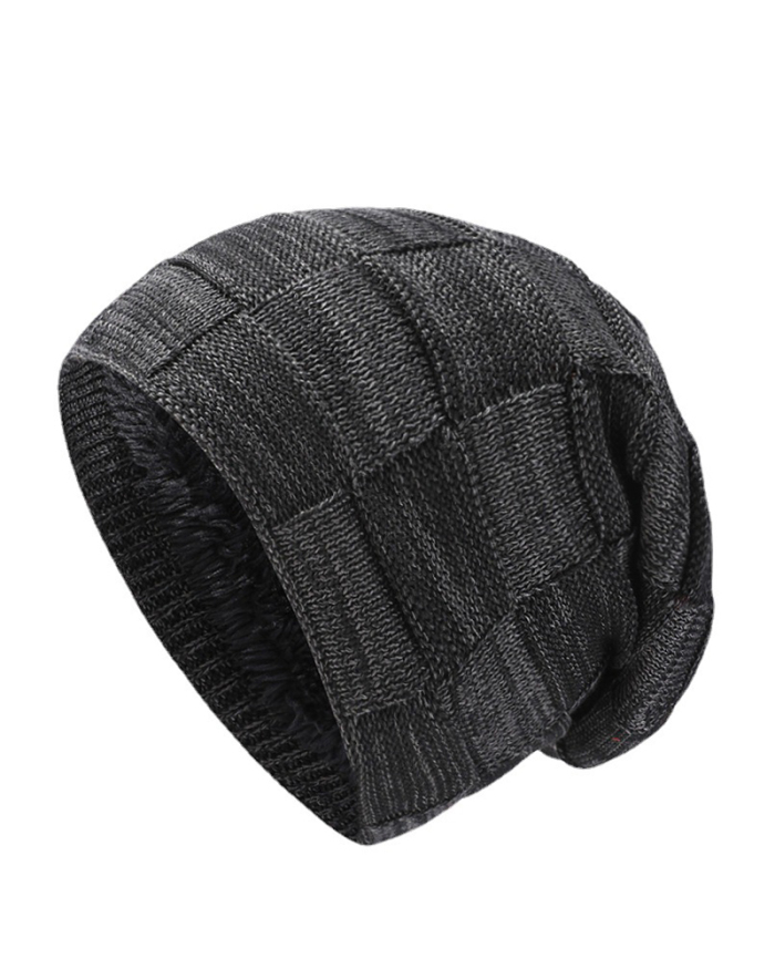 Winter Knit Cap Velvet Wholesale Unisex Beanie Hat