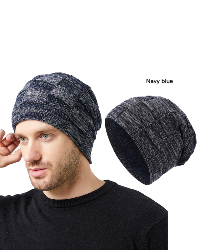 Winter Knit Cap Velvet Wholesale Unisex Beanie Hat