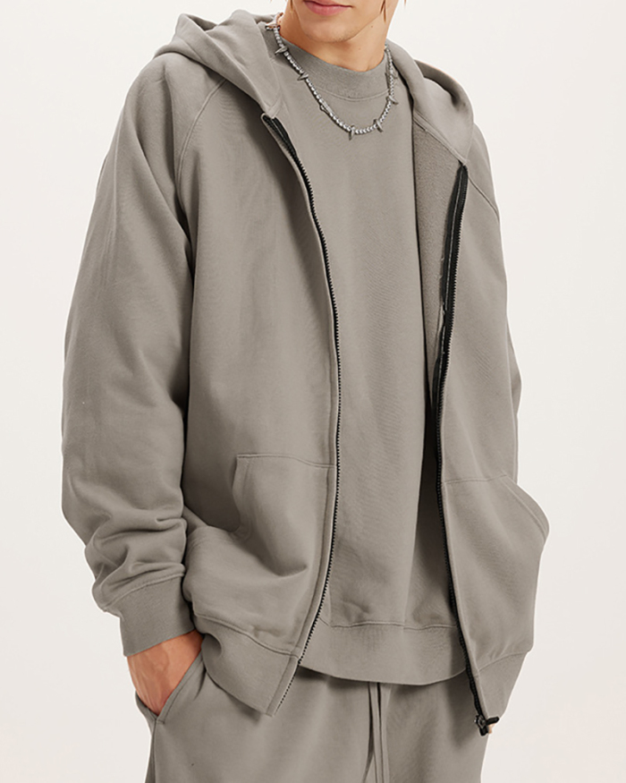 Hot Sale Trendy Loose Cotton Hoodies Long Sleeve Coat S-XL
