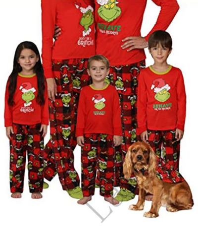 Home Pajamas Christmas Printed Autumn Clothes House Wear
