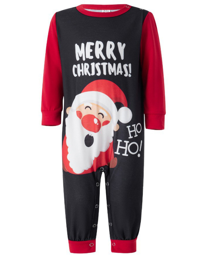 Snowman Printed Merry Christmas Family House Wear
