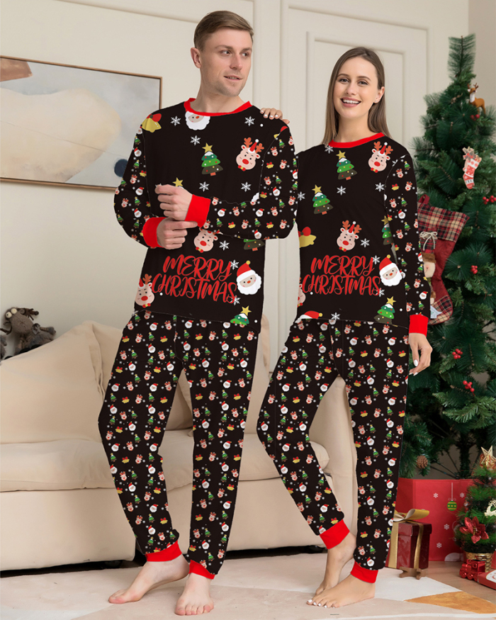 Christmas Santa Claus Printed Family Pajamas