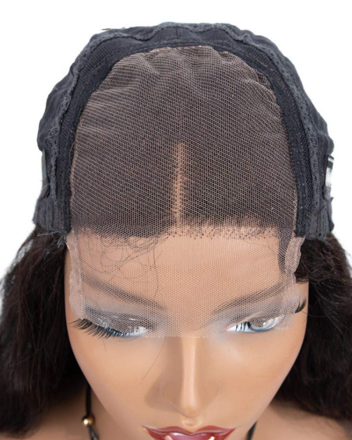 100% Human Hair 150% Density 4x4 Lace Front Wigs