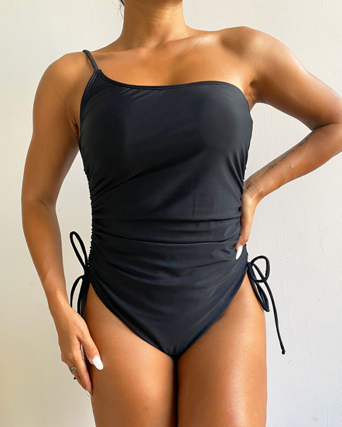 Black Women One Single Hot Swimsuit S-L