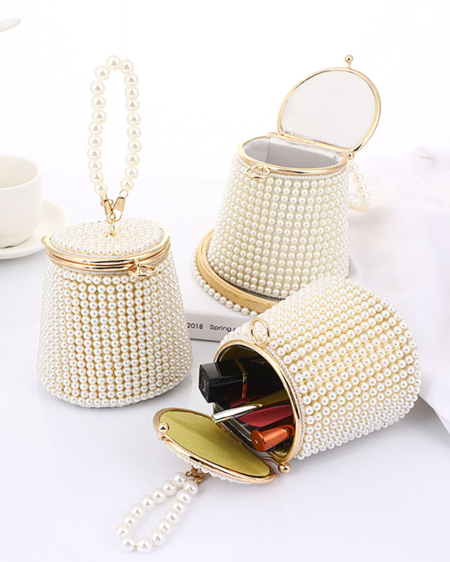 Pearl Cute Women Party Evening Purse
