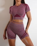 Wine Red Two Piece