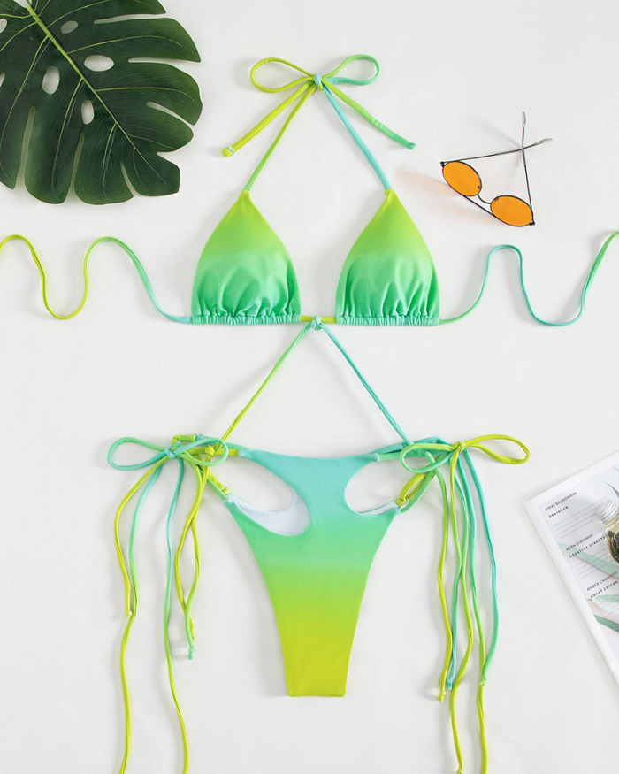 Sexy Brazilan Hot Bikini Set Printed Bikini