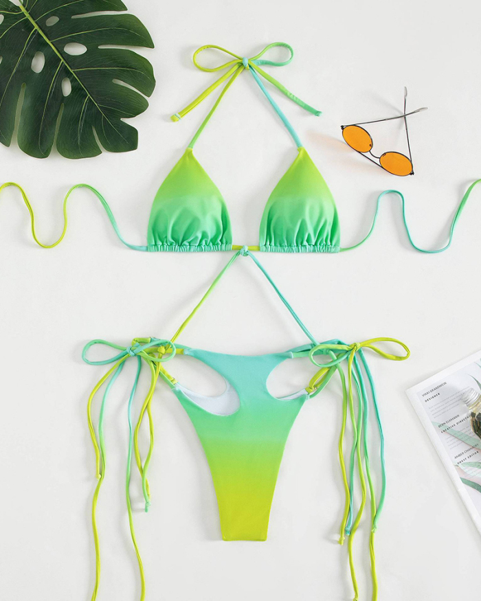Sexy Brazilan Hot Bikini Set Printed Bikini
