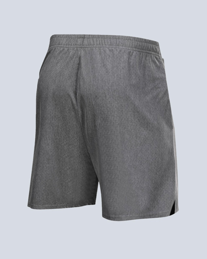 Training Breathable Quick Dry Men's Shorts Light Gray Deep Gray M-3XL